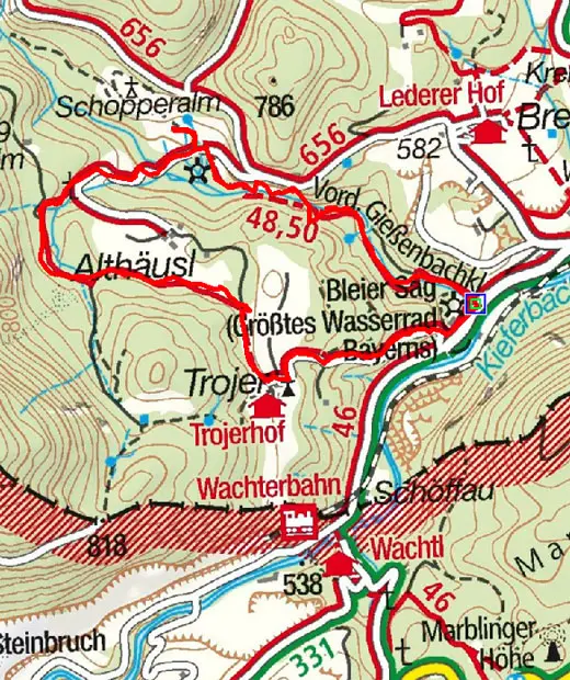 Gießenbachklamm Rundwanderung