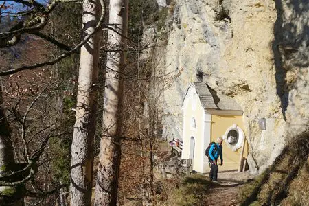 Gmailkapelle vom Wanderparkplatz Rummlerhof