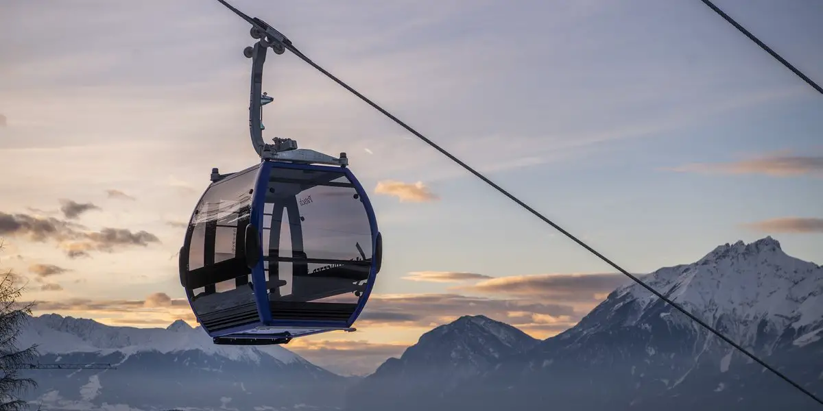 Neue Gondelbahn auf den Glungezer in den Tuxer Alpen (c) Hall-Wattens-Tourismus