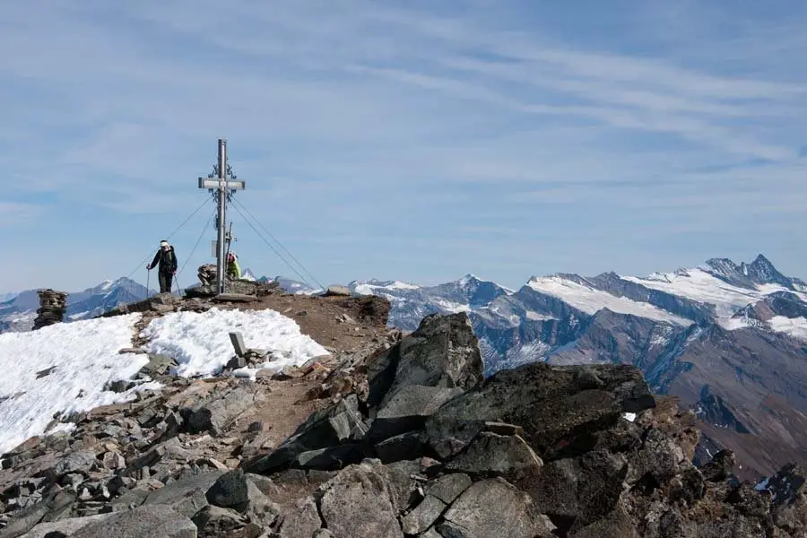 Weissseespitze (3300 m) in der Venedigegruppe, Osttirol