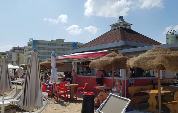 Strandpromenade in Jesolo