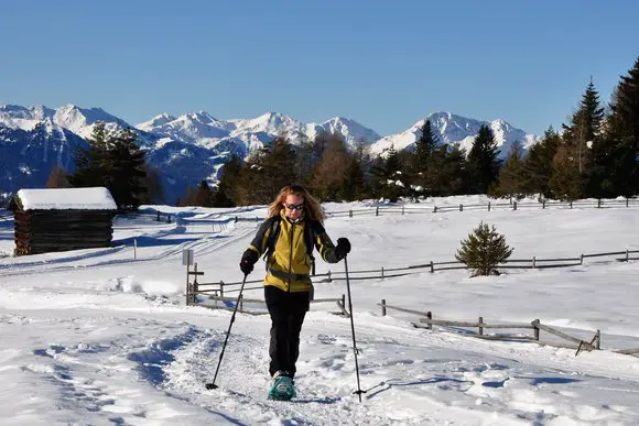 Lüsner & Rodenecker Alm - Schneeschuhwandern im Paradies