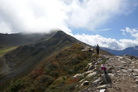 Panoramaweg Pleisen in der Axamer Lizum