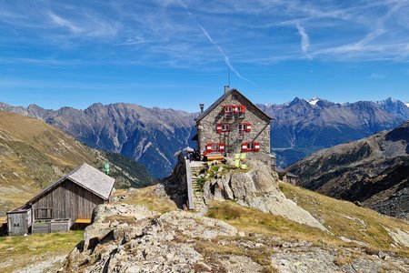 Bike & Hike Tour von Tumpen zur Erlanger Hütte (2550m)