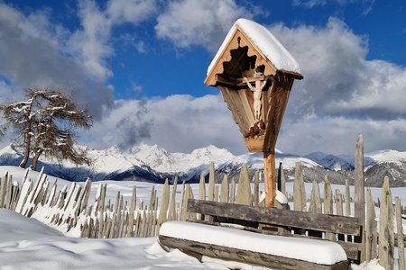 Winterwanderung auf der Rodenecker- Lüsner Alm