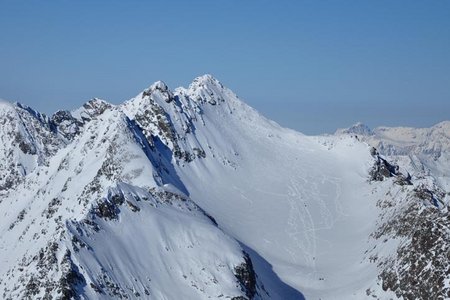 Hoher Seeblaskogel (3235 m) vom Westfalenhaus