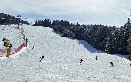 Skigenuss im schneearmen Tirol am Glungezer