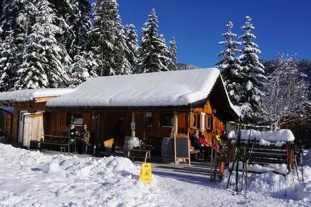 Muggenmoos Alm - Winterwanderung von der Buchener Höhe