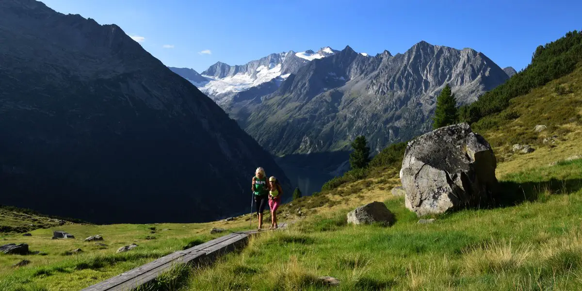 Aufstieg zum Friesenberghaus