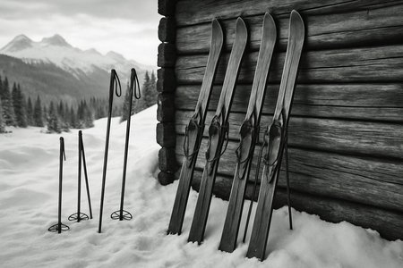Die Geschichte der Skikultur in den Alpen