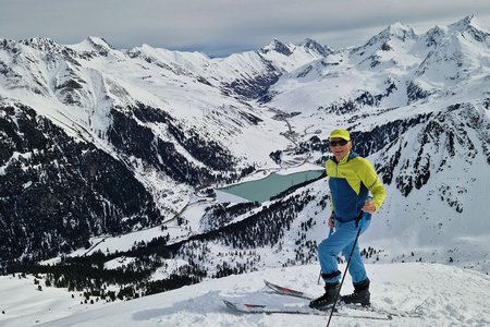 Vordere Karlesspitze, 2574 m: Skitour vom Speicher Längental