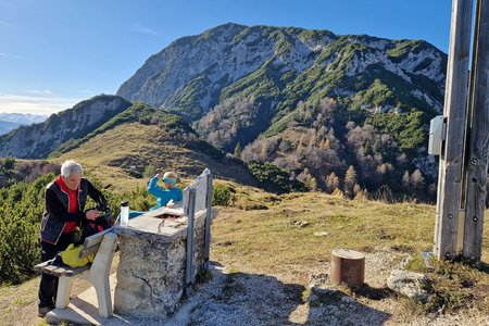 Aschajoch, 1458 m: Bergwanderung vom Ortsteil Grub