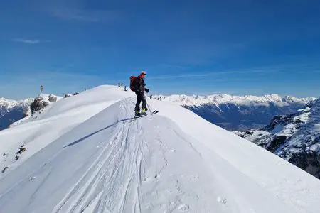 Widdersberg (2327m) mit Hilfe der Gondelbahn in der Axamer Lizum