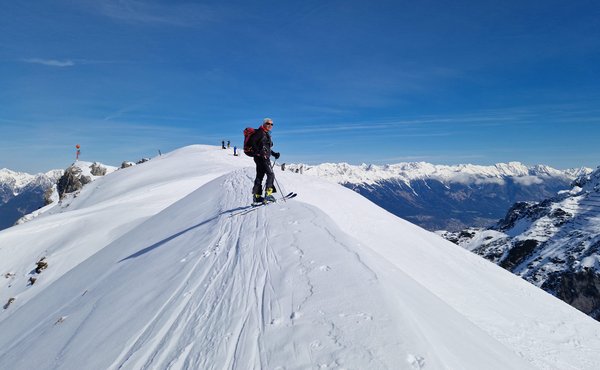 Widdersberg (2327m) mit Hilfe der Gondelbahn in der Axamer Lizum