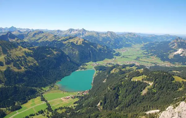 Blick über das Tannheimer Tal