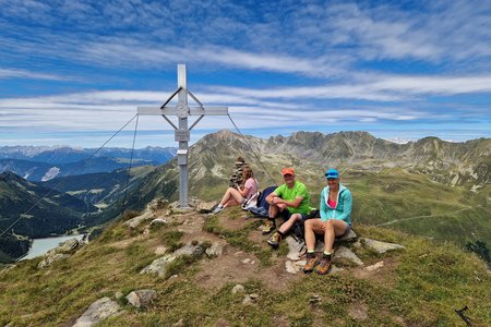 Neunerkogel (2640m) von der Bergstation der Drei-Seen-Bahn