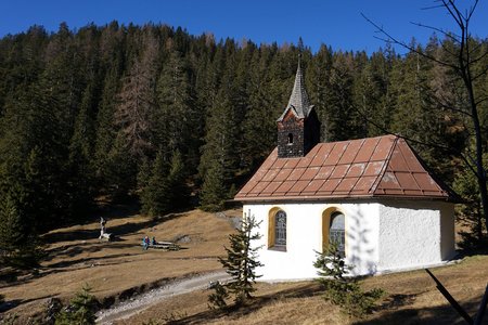 Wallfahrtskapelle Sinnesbrunn vom Kappakreuz