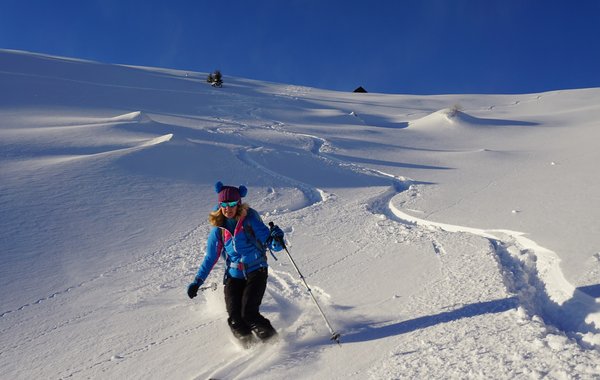 Hyphensports Pareispitzjacke angenehm bei der Abfahrt