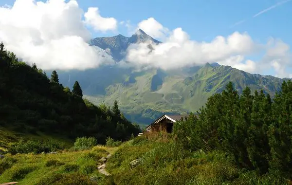 Blick auf Hochgurgl