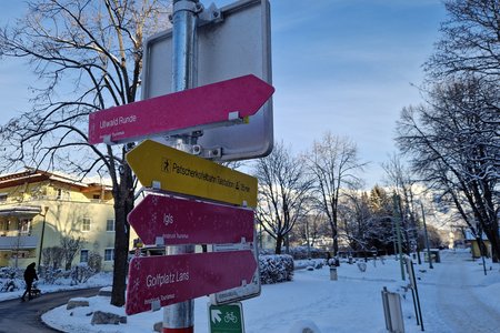 Winterwanderweg Ullwald in Igls