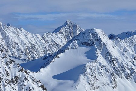 Bachfallenkopf (3060 m) von der winnebachseehütte