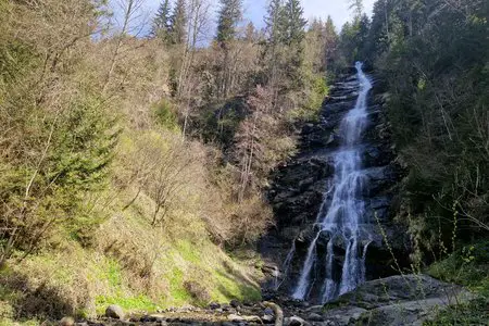 Von Oberhart zum Harter Schleierwasserfall