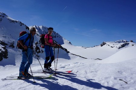 Wütenkarsattel (3103 m) - Skitour von der Amberger Hütte