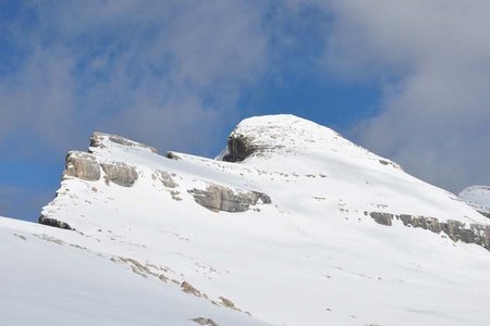 Heiligkreuzkofel (2907 m) von der Lavarellahütte