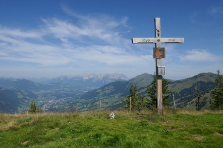 Laubkogel (1760m) vom Parkplatz Pochwerk
