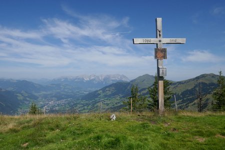 Laubkogel (1760m) vom Parkplatz Pochwerk