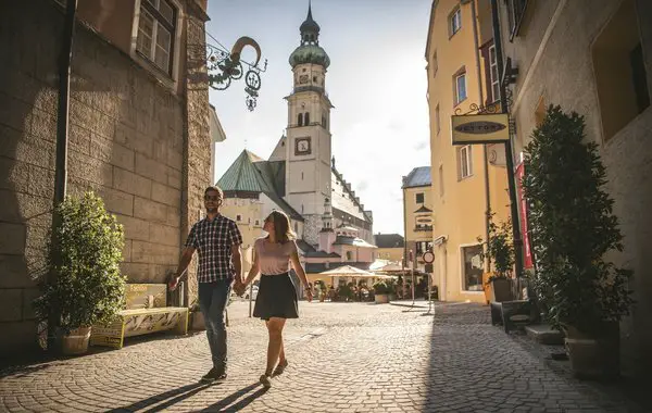 Wunderschöne Altstadt Hall