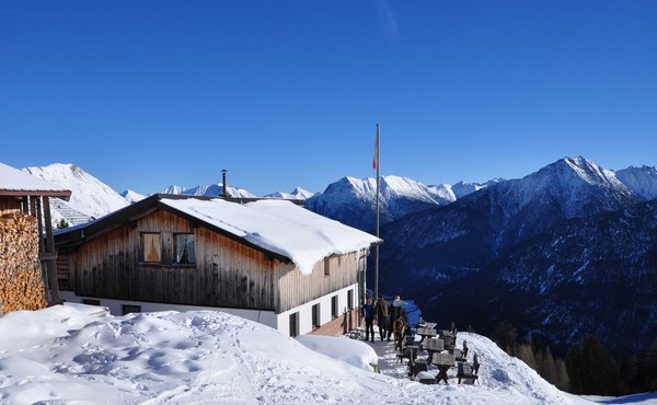Winterwanderweg Bernhardseckhütte
