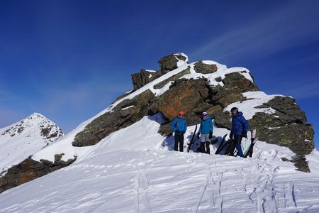 Stupfarrikessel (2825m) und unbenannte Scharte vom Kaunerberg