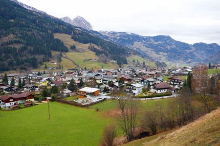 Dorfblickweg-Wasserfallweg-Bärentalweg bei Dorfgastein