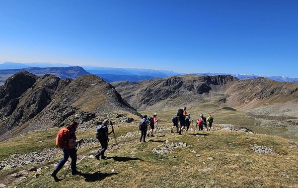 Panoramawanderung in den Südalpen: Sarner Berge, Südtirol mit Bergwanderführer Andreas Pittl