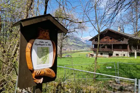 Naturlehrpfad Rundwanderung mit Schleierwasserfall