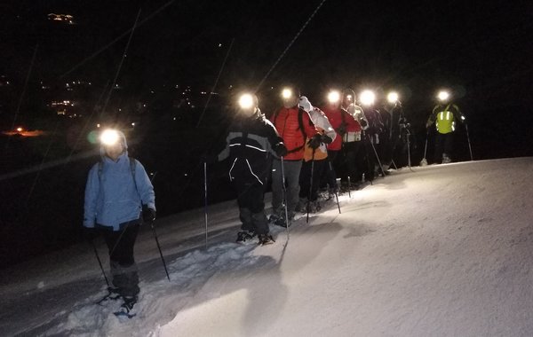 Das Knirschen im Schnee in der Wildschönau bei Nacht!