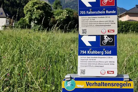 MTB-/E-Bike-Tour: Falterscheinrunde von Zams