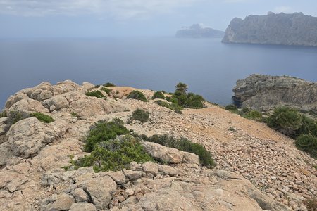 Von Cala de Sant Vicenç auf den Puig de l‘Aguila (474 m)