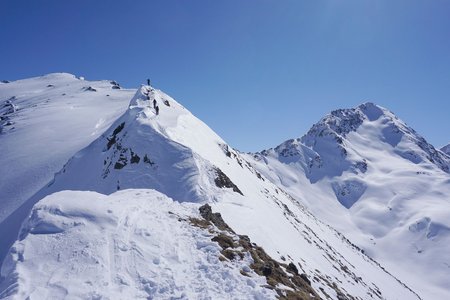 Gamsbergspitze-Wintergipfel (2620m) von See