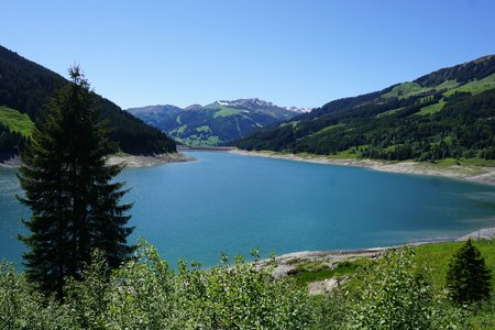 Von Gerlos um den Speicher Durlassboden