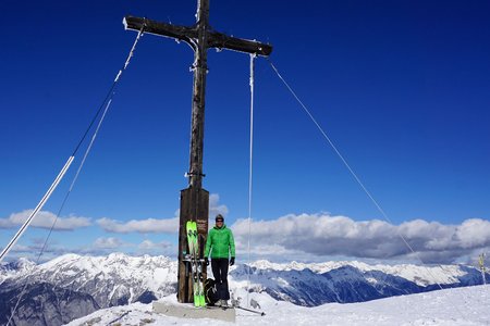 Nockspitze (Saile, 2404 m)–Skitour von der Mutterer Alm