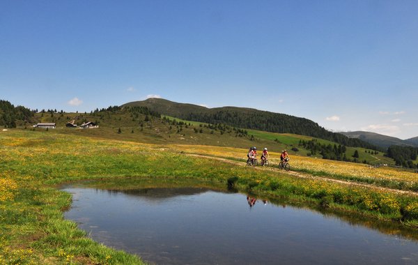 Unterwegs auf der Lüsner Alm