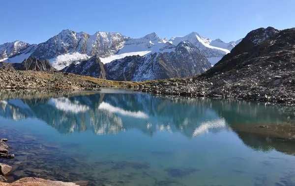 Rinnensee bei der Franz Senn Hütte