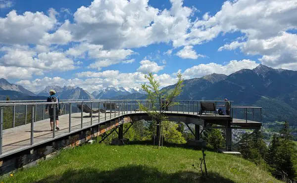 Aussichtsplattform Brunschkopf – MTB- & E-Bike-Runde ab Seefeld