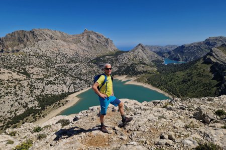 3-Gipfeltour am Cúber Stausee: Sa Rateta, Na Franquesa und Puig de l'Ofre