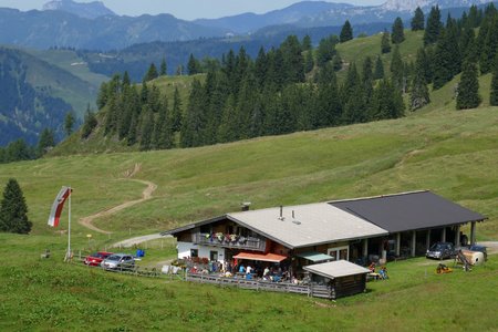 Lämmerbichlalm von der Bichlalm-Bergstation