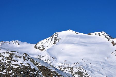 Schalfkogel (3537 m) von der Langtalereckhütte