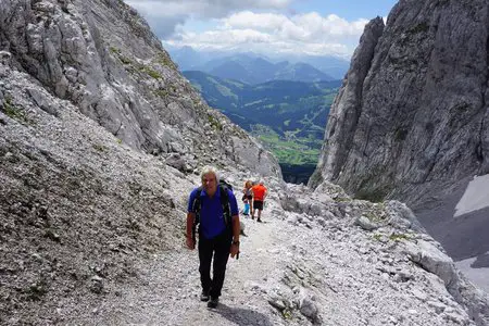 Ellmauer Tor (1980) von der Griesner Alm