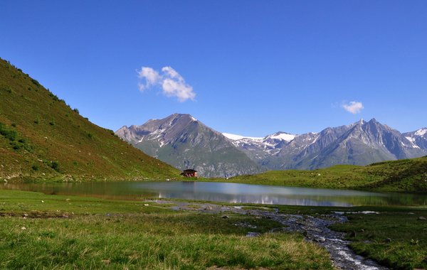 Bergsee an der Bergerseehütte